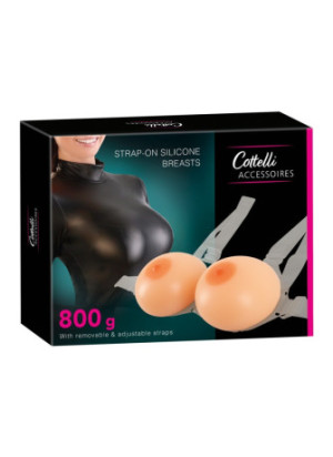Strap-on Silicone Breasts